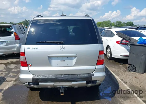 2003 Mercedes-Benz Ml 320 from USA, damaged, VIN 4JGAB54E53A392114